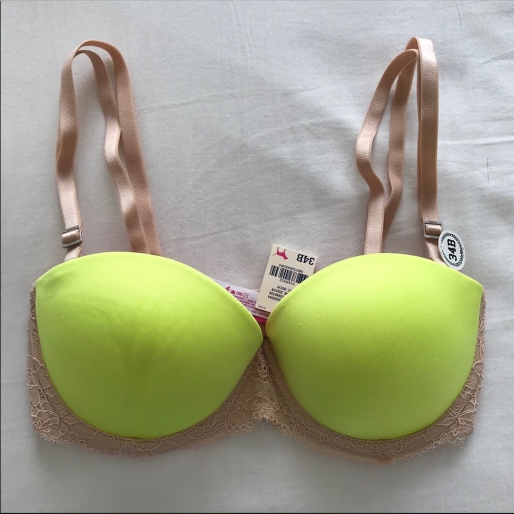 Brand New Victoria’s Secret Pink Push-Up Bra